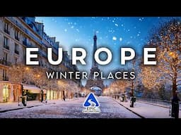 Most Beautiful Winter Places in Europe | 4K Travel Guide