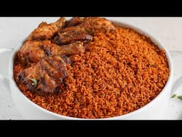 How to Make the Perfect Jollof Rice | Smokey, Rich, and Delicious