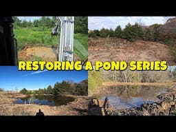 Complete pond restoration project UPDATE! #kapperoutdoorsmissouri