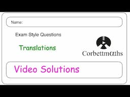 Translations Answers - Corbettmaths