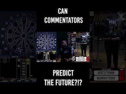 CAN COMMENTATORS PREDICT THE FUTURE?!? #usadarts #darts #funny