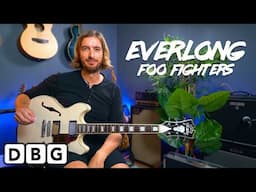 Play Everlong by Foo Fighters Guitar Lesson Tutorial