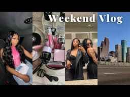 WEEKEND IN HOUSTON| future concert, hair appt, cooking lamb chops Ft. Alipearl hair