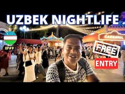 Uzbekistan's Disneyland With Free Entry | Magic City Tashkent | Nightlife in Uzbekistan