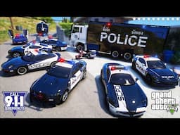 GTA 5 - Stealing POLICE RARE CARS in GTA V! (#RolePlay)