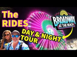 Broadway at the Beach RIDES in Myrtle Beach, SC! [Day and Night Tour]