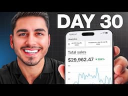 I Tried Shopify Dropshipping For 30 Days (From Scratch)