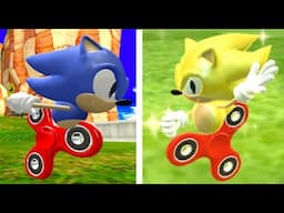 Fidget Sonic in Sonic World DX