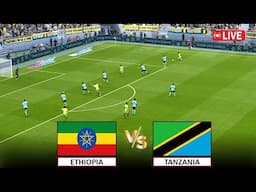 🔴Live : Ethiopia vs Tanzania I Africa Cup of Nations Quualifier Match Live Stream eFootball Pes 21