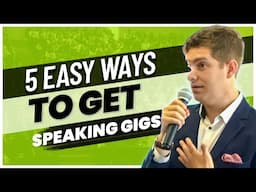 5 Ways to Get More Speaking Gigs and Opportunities