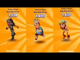 SUBWAY SURFERS : TRICK OR TREAT! ALIA, KING AND JAKE!