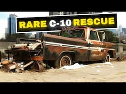 ABANDONED Chevy C10 Found in City Suburb | Untouched For 30 Years! | Turnin Rust