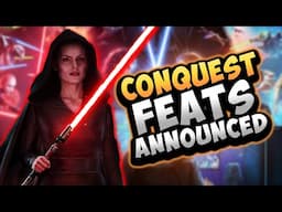 New Dark Side Vision Rey Conquest Feats!