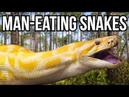 7 Giant Snakes That Are Capable Of Becoming Man-Eaters