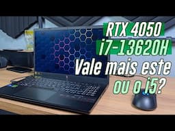 Comprei o Nitro V15 mais top (i7 e RTX 4050). Vale a diferença?