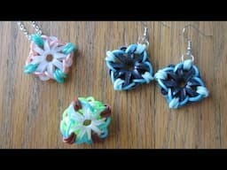 Flower Shower Necklace, Ring, and Earrings (Original Design)