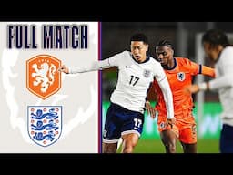 FULL MATCH | Netherlands U21 v England U21 | International Friendly