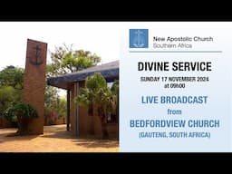 DIVINE SERVICE from BEDFORDVIEW CHURCH (GAUTENG, SOUTH AFRICA)