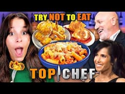 Try Not To Eat - Top Chef #2 (Cheeseburger Dumpling, Marry Me Pasta, Black Chicken)