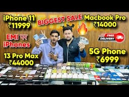 Biggest iPhone Sale Ever 🔥| Cheapest iPhone Market  | Second Hand Mobile | iPhone15 Pro iPhone 16