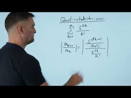 Quotientenkriterium Beispiel | Mathe by Daniel Jung