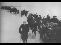 Ethnic cleansing 1945-6. Part 1: Flight from the eastern provinces of the Third Reich. English subs.