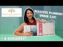 Bright Day Company Planner Review And Flip Through + A GIVEAWAY!!