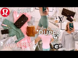 Testing DHGATE Dupes | Louis Vuitton, Lululemon, Ugg, + more!