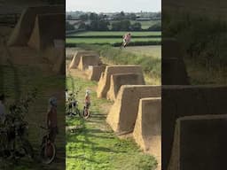 @MattJones Garden dirt jumps are a dream! #mtb #mountainbike #dirtjumps