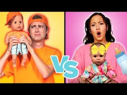 Ellie vs Jimmy Babysitting for 24 Hours Challenge