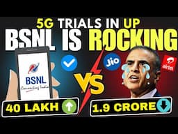 BSNL 5G Trials in Noida UP | Jio Airtel Vi Loses 1.9 Crore Users | 213 Crore Penalty On Facebook