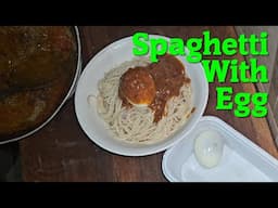 Spaghetti with Egg