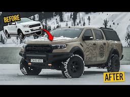 Ford Ranger to Raptor Build in 8 Minutes!