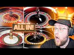 I AM THE KING OF ALL IN BETS ON ROULETTE! (DEGEN SESSION)