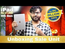 iPad 9th Generation For 18k 🤩  | Unboxing & Review | Flipkart big billion days