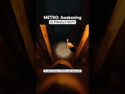 The Metro VR game is finally here! #metroawakening #metrovr #vrgame #vr #gaming