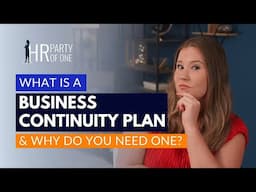 What Is a Business Continuity Plan & Why Do You Need One?