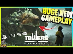 TOWERS OF AGHASBA - HUGE New Gameplay! New Info Dump! The Next Big Survival Crafting Game!