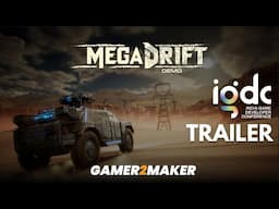 Megadrift IGDC trailer | Gamer2maker student game