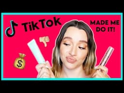 makeup TikTok made me buy!