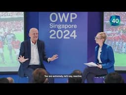 OWP Singapore 2024: Keynote in 90 Seconds with Pierluigi Collina, legendary football referee