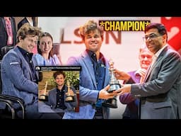 Behind the scenes of Magnus Carlsen winning Tata Steel Chess India Blitz 2024