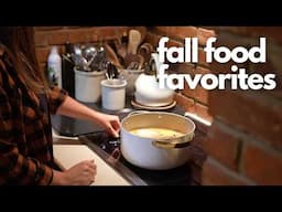 Making My Favorite Fall Foods