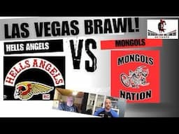 Las Vegas brawl hells Angels vs Mongols !!!