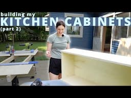 Ep 8: Building my kitchen cabinets from scratch, part 2