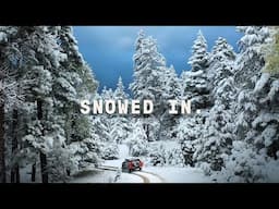 Flagstaff UNEXPECTED First SnowFall | 2023 Chevy Colorado Off Road Camping