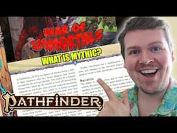 Pathfinder 2e Mythic Character Guide - War of Immortals