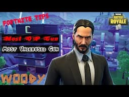 Fortnite Tips (Most OP & Underused Gun Tutorial)