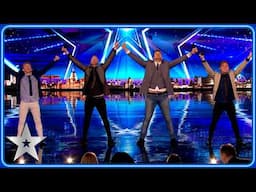 The Boyz will ROCK YOU with this pop medley! | Unforgettable Audition | Britain's Got Talent