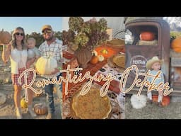 ROMANTICIZING THE END OF OCTOBER | AUTUMN OUTDOOR TABLESCAPE & Fall Bucket List